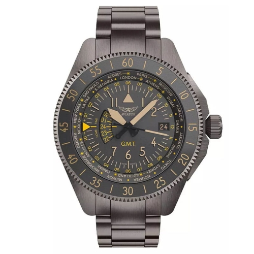 Zegarek Aviator Airacobra GMT V.1.37.7.305.5