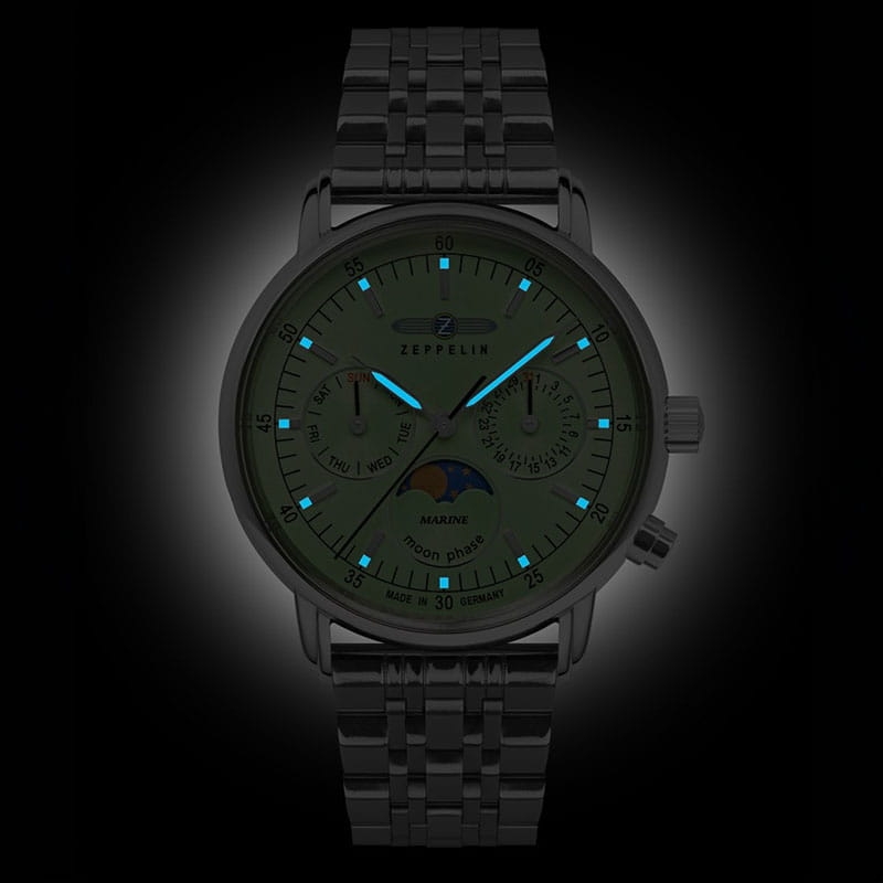 Zeppelin LZ 14 Marine Moon Phase 8637M-4 Twoje Zegarki