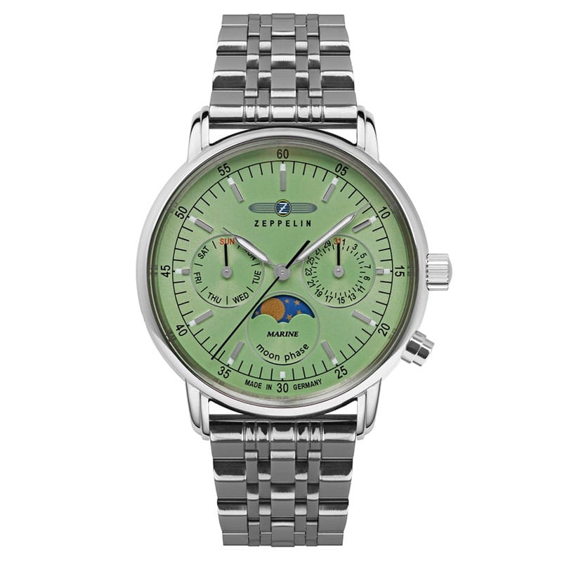 Zeppelin LZ 14 Marine Moon Phase 8637M-4 Twoje Zegarki