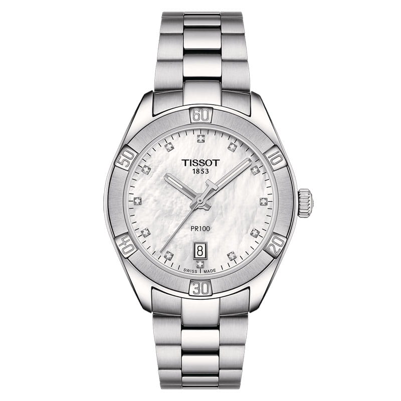 Tissot PR 100 Sport Chic Diamonds T101.910.11.116.00 Twoje Zegarki