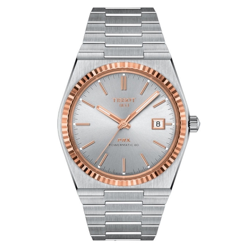 Zegarek Tissot PRX Powermatic 80 Gold T9314074103100