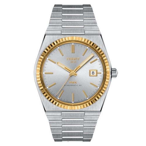 Zegarek Tissot PRX Powermatic 80 Gold T9314074103101