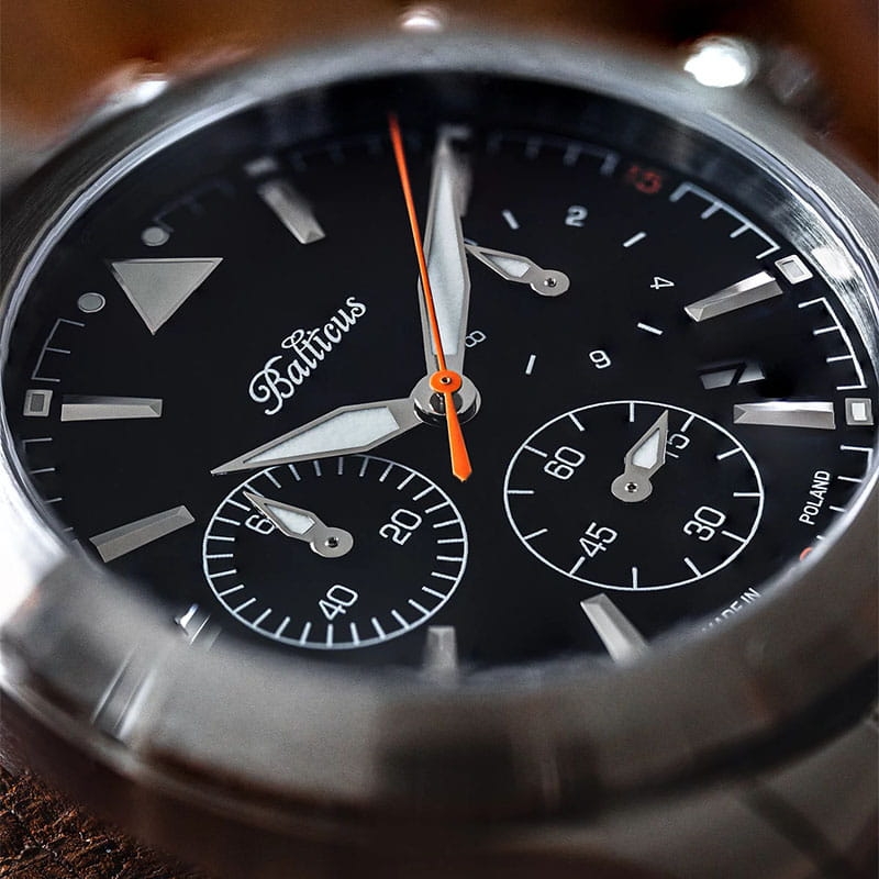 Balticus Flying Seal Chronograph BALFSQCHBLA Twoje Zegarki