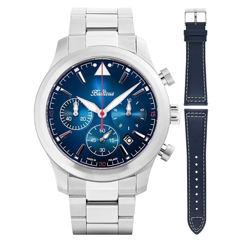 Balticus Flying Seal Chronograph BALFSQCHBLU Twoje Zegarki