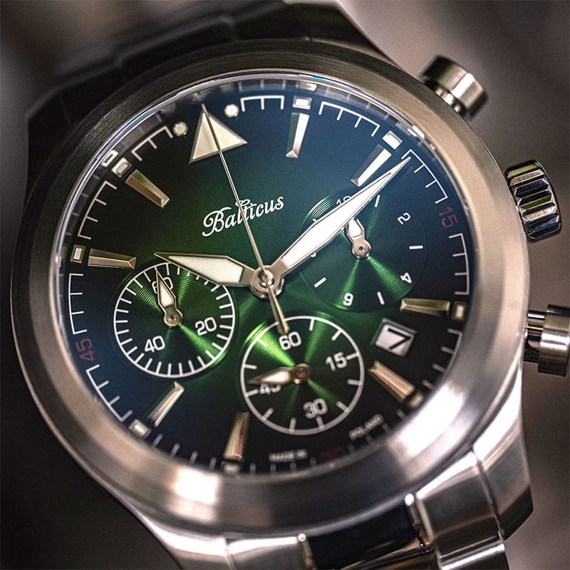 Balticus Flying Seal Chronograph BALFSQCHGRE Twoje Zegarki