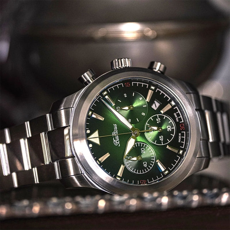 Balticus Flying Seal Chronograph BALFSQCHGRE Twoje Zegarki
