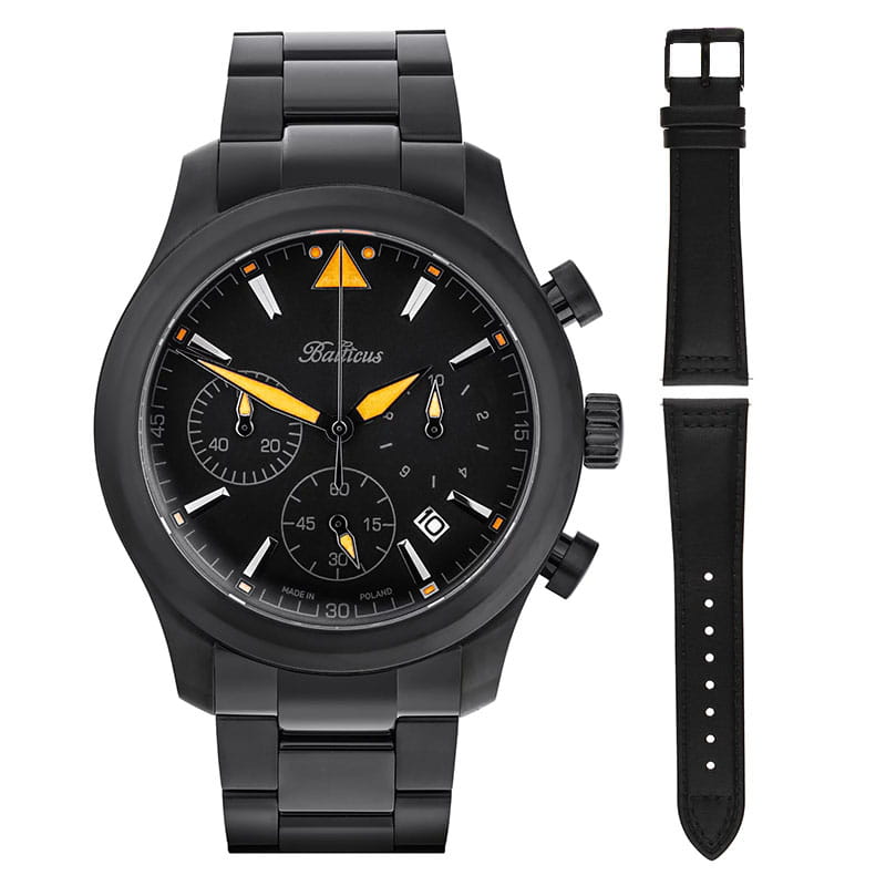 Balticus Flying Seal Chronograph BALFSQCHBLP Twoje Zegarki