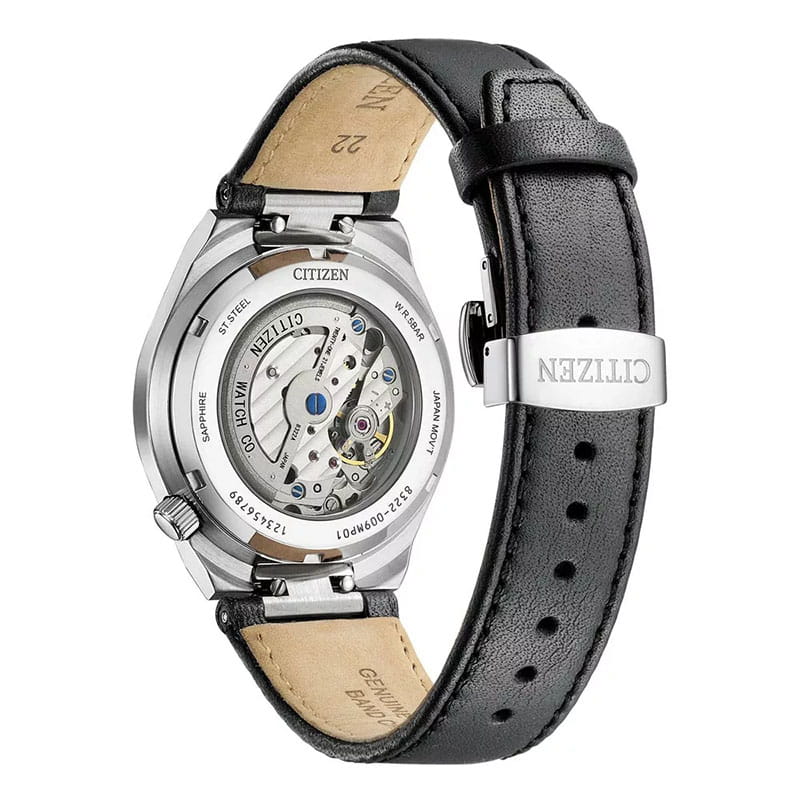 Citizen Mechanical Tsuyosa NK5010-01H tył zegarka