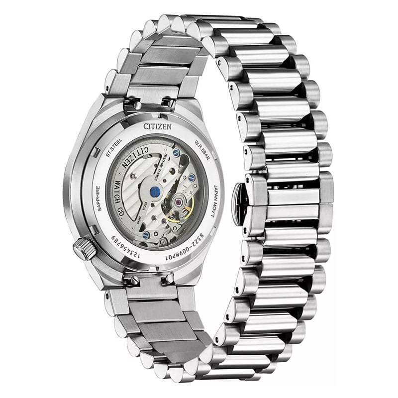 Citizen Mechanical Tsuyosa NK5010-51X tył zegarka