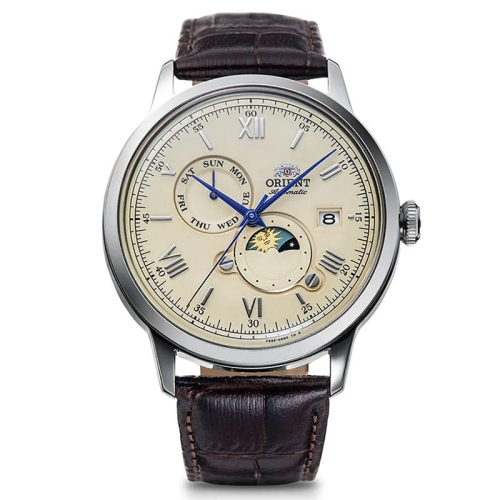 Zegarek Orient Bambino Sun & Moon RAAK0803Y10B