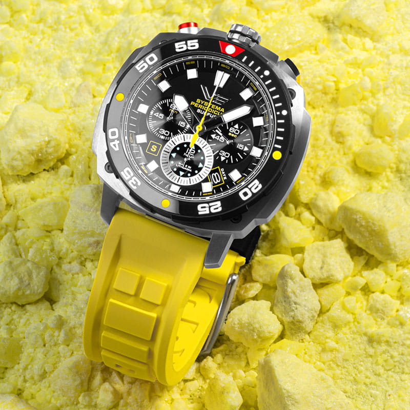 Vostok Europe Systema Periodicum Sulfur VK67-650E725 Twoje Zegarki