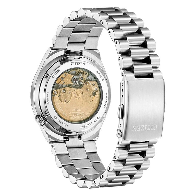 Citizen Mechanical Tsuyosa NJ0151-88Z tył zegarka