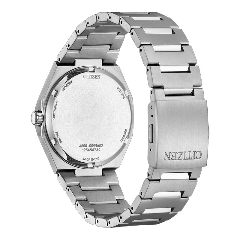 Citizen Titanium AW0130-85LE tył zegarka