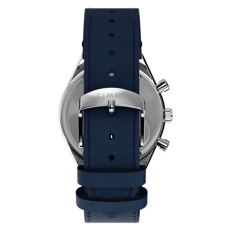 Timex Q Timex Chronograph TW2W51700 - skórzany pasek z zapięciem na klamrę
