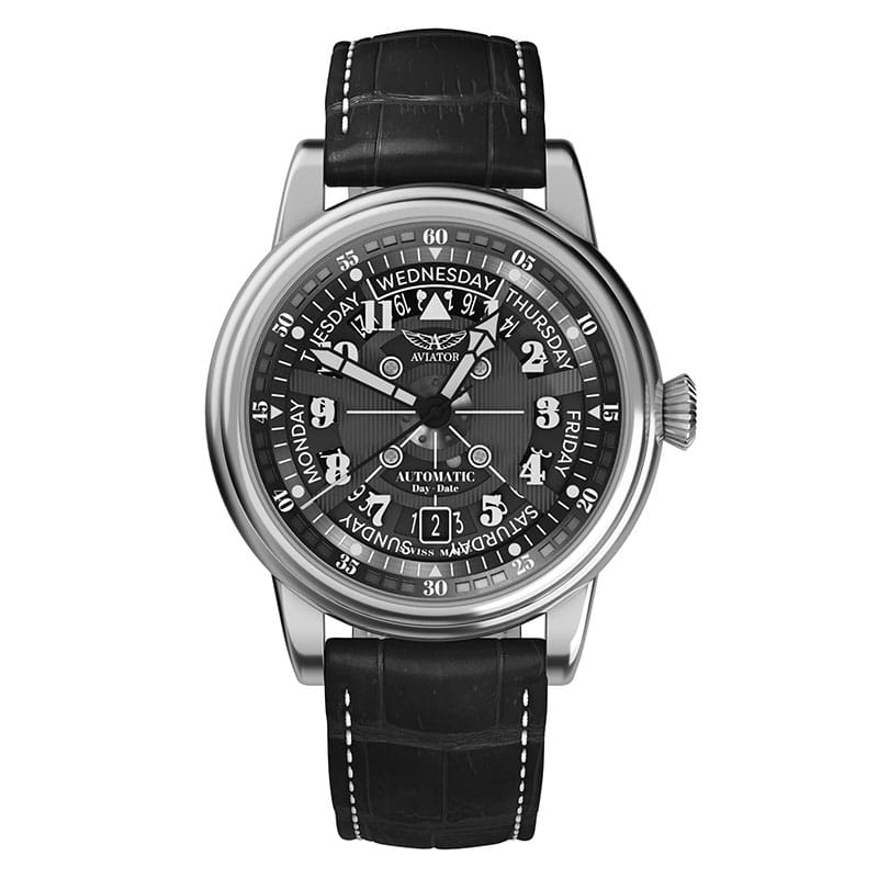 Aviator Douglas Day Date Meca 41 V.3.36.0.284.4 Twoje Zegarki