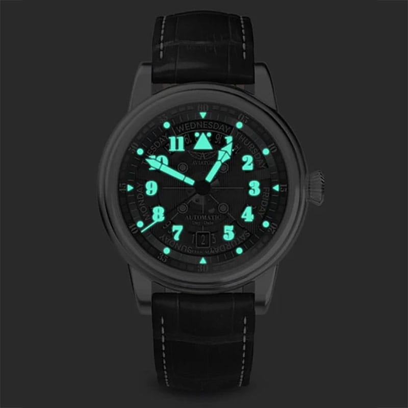 Aviator Douglas Day Date Meca 41 V.3.36.0.284.4 Twoje Zegarki