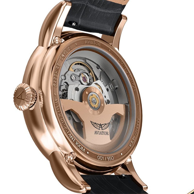 Aviator Douglas Day Date Meca 41 V.3.36.2.289.4 Twoje Zegarki