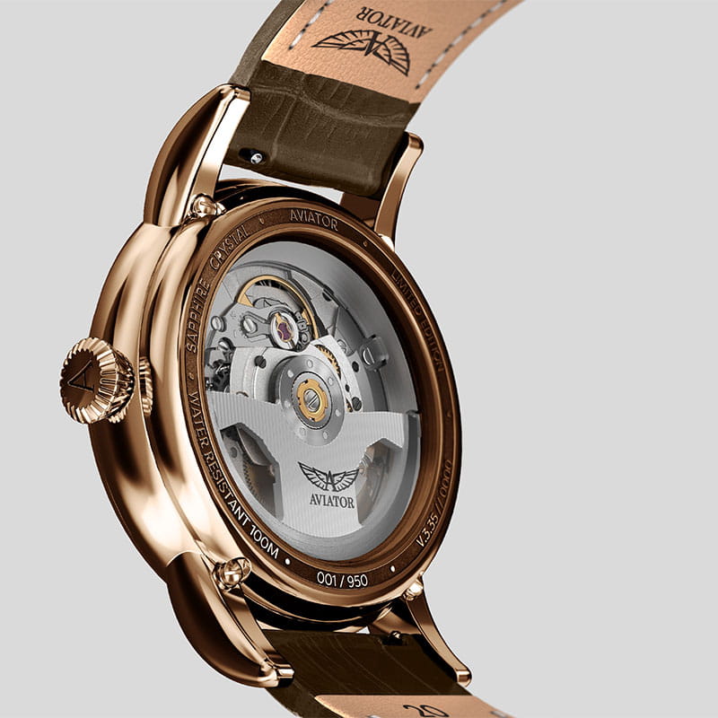 Aviator Douglas Day Date Meca 41 V.3.36.8.290.4 Twoje Zegarki
