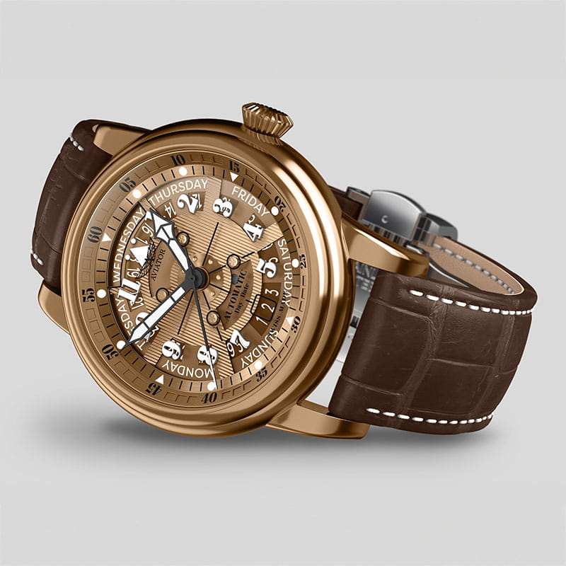 Aviator Douglas Day Date Meca 41 V.3.36.8.290.4 Twoje Zegarki