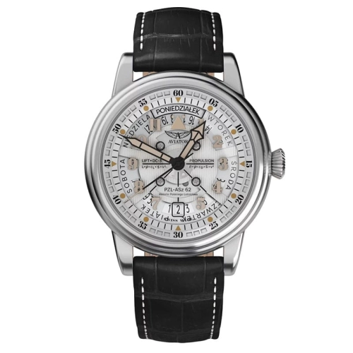 Zegarek Aviator Douglas Day Date Meca 41 Polish Limited Edition V.3.36.0.293.4 PL