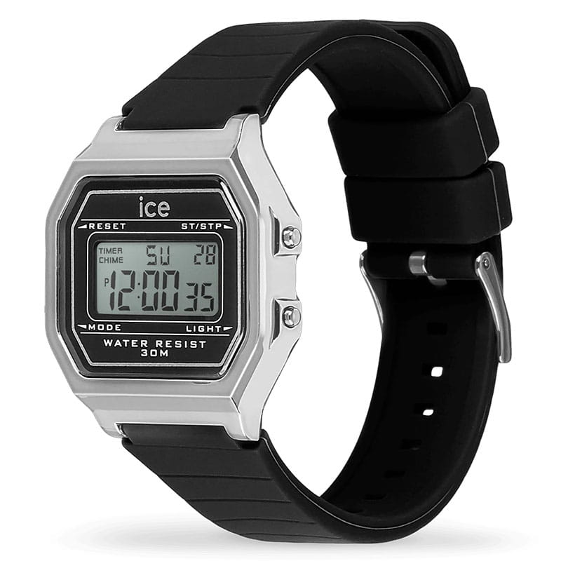 Ice Watch Digit Retro Black Silver 022063 Twoje Zegarki