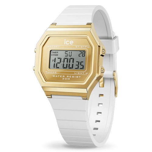 Zegarek Ice Watch Digit Retro Metal White Gold 022733