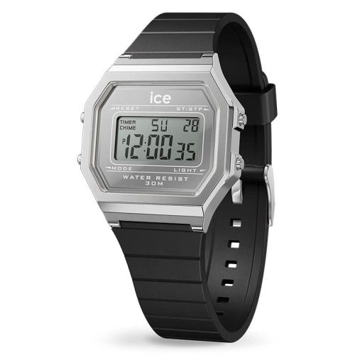 Zegarek Ice Watch Digit Retro Metal Black Silver 022735