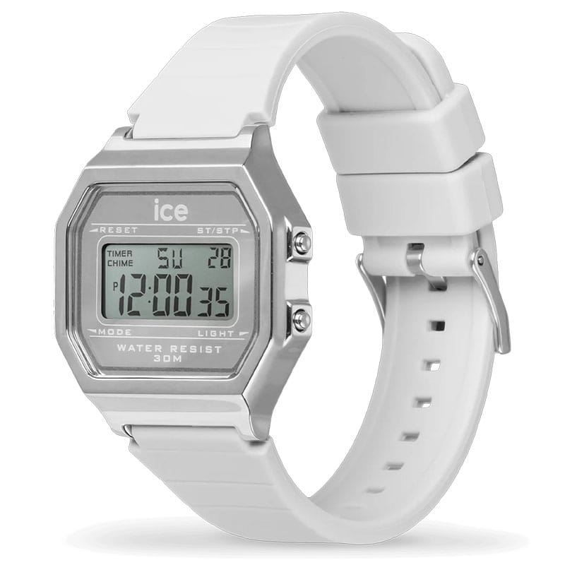 Ice Watch Digit Retro Metal White Silver 022734 Twoje Zegarki