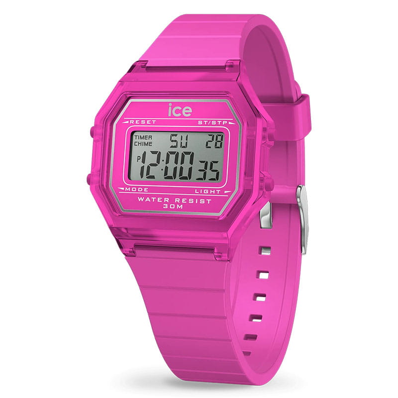 Ice Watch Digit Retro Neon Pink Clear 022887 Twoje Zegarki