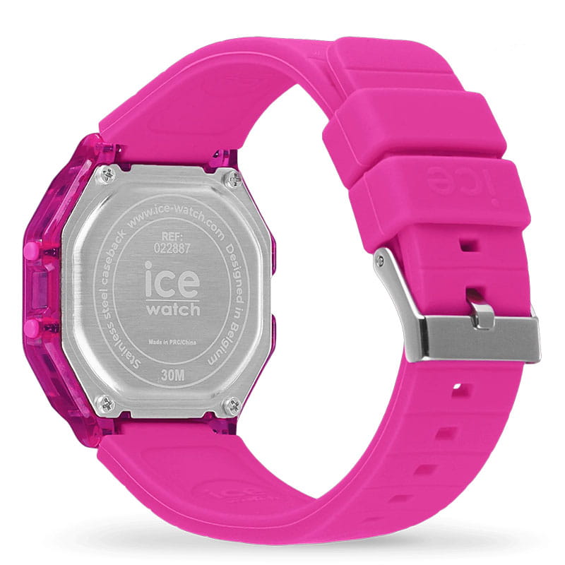 Ice Watch Digit Retro Neon Pink Clear 022887 Twoje Zegarki
