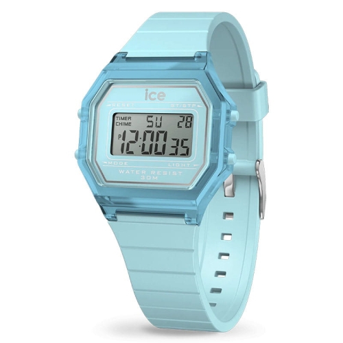 Zegarek Ice Watch Digit Retro Sky Blue Clear 022888