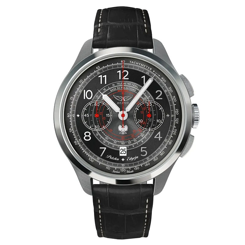 Aviator Heritage Chronograph Trimeter Polska Edycja V.4.40.0.350.4 PL Twoje Zegarki