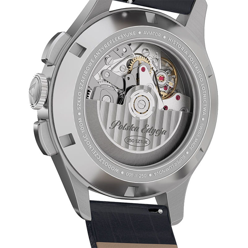 Aviator Heritage Chronograph Trimeter Polska Edycja V.4.40.0.350.4 PL Twoje Zegarki