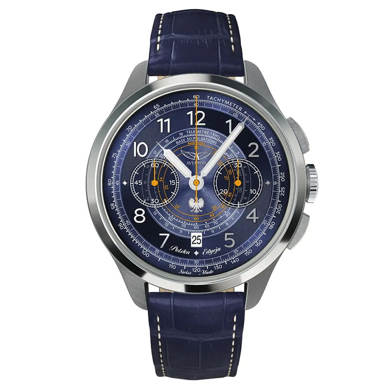 Aviator Heritage Chronograph Trimeter Polska Edycja V.4.40.0.352.4 PL Twoje Zegarki