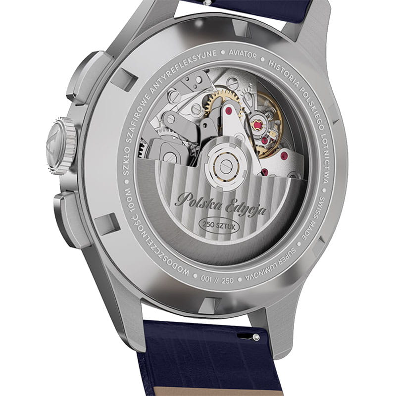 Aviator Heritage Chronograph Trimeter Polska Edycja V.4.40.0.352.4 PL Twoje Zegarki