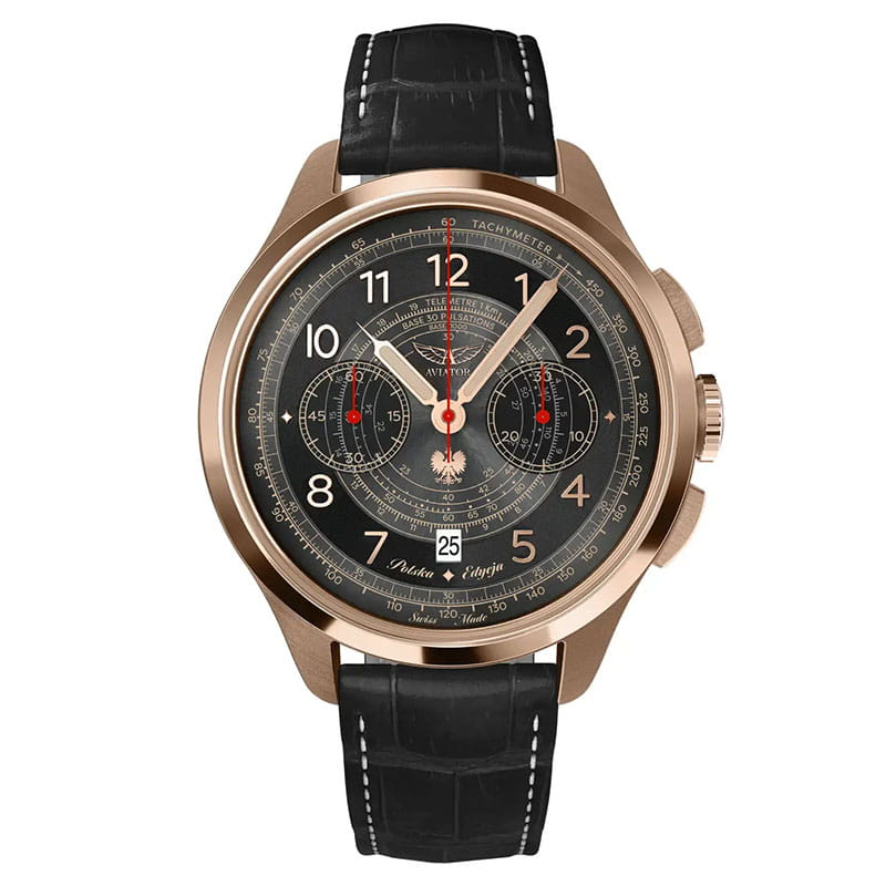 Aviator Heritage Chronograph Trimeter Polska Edycja V.4.40.2.353.4 PL Twoje Zegarki