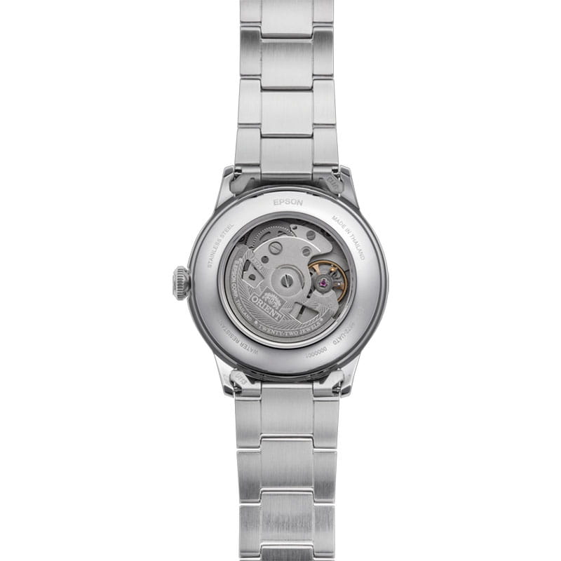 Orient Bambino Automatic RA-AC0M09E30B - przeszklony dekiel stalowej koperty