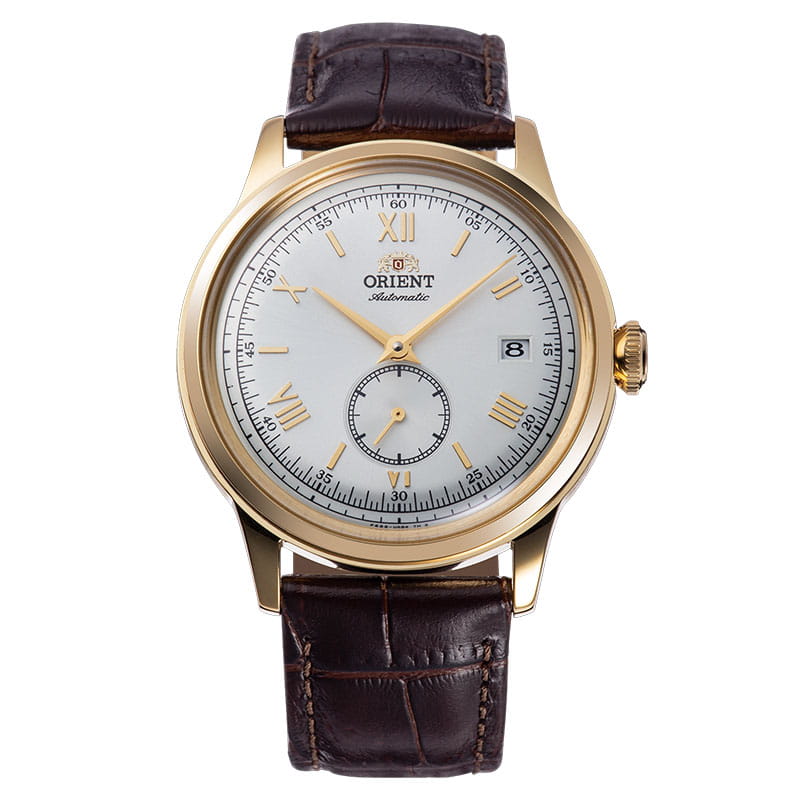 Orient Bambino Small Seconds RA-AP0106S30B – klasyczny automat z białą tarczą i małą sekundą