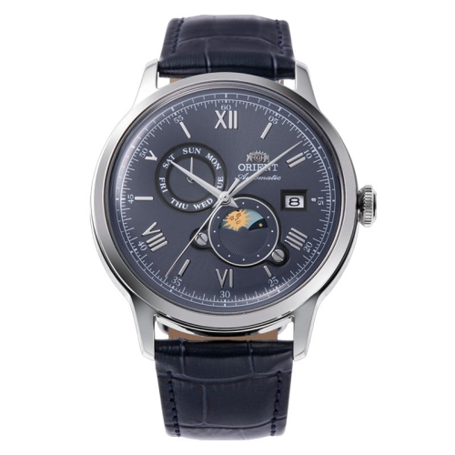 Zegarek Orient Bambino Sun & Moon RAAK0806L30B