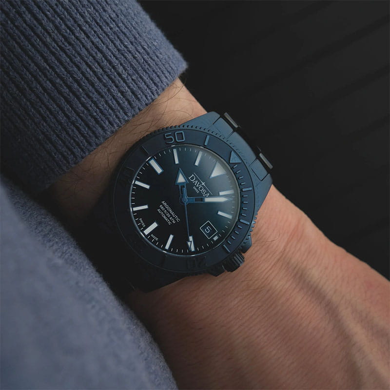 Davosa Argonautic 39 Automatic Monochrome Limited Edition 161.540.40 Twoje Zegarki