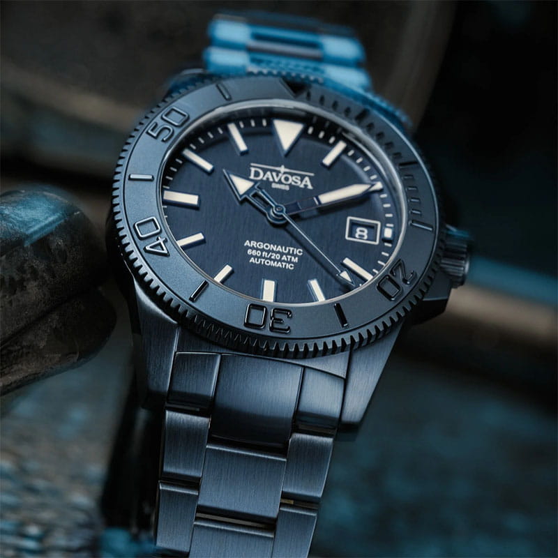 Davosa Argonautic 39 Automatic Monochrome Limited Edition 161.540.40 Twoje Zegarki