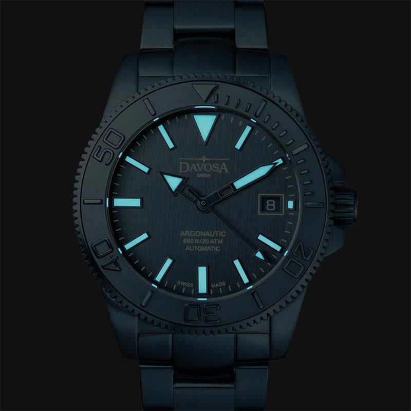 Davosa Argonautic 39 Automatic Monochrome Limited Edition 161.540.40 Twoje Zegarki