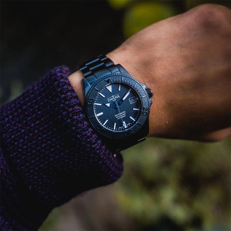 Davosa Argonautic 39 Automatic Monochrome Limited Edition 161.540.40 Twoje Zegarki