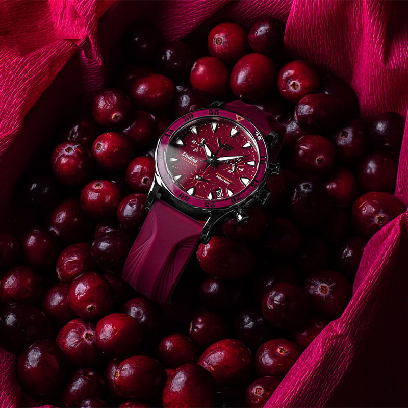 Vostok Europe Undine Cranberry Chronograph VK68-515A774 Twoje Zegarki