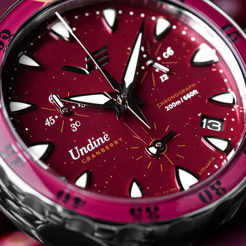 Vostok Europe Undine Cranberry Chronograph VK68-515A774 Twoje Zegarki