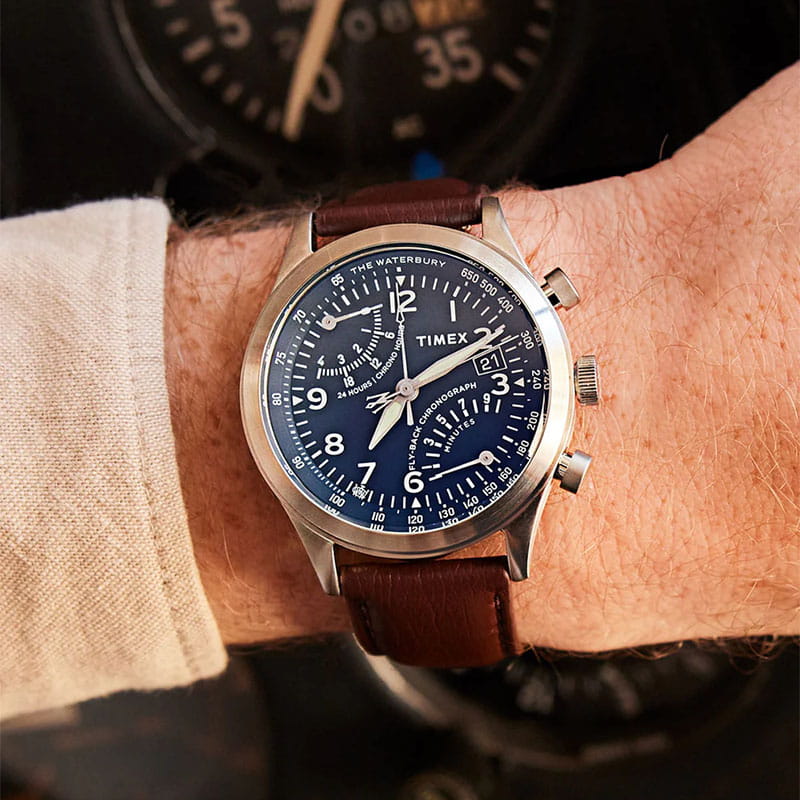 Timex Waterbury Traditional Fly Back Chronograph TW2W47900 Twoje Zegarki