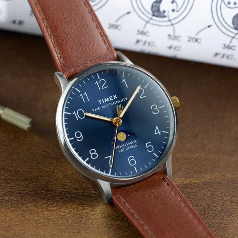 Timex Waterbury Classic Moon Phase TW2W75600 Twoje Zegarki