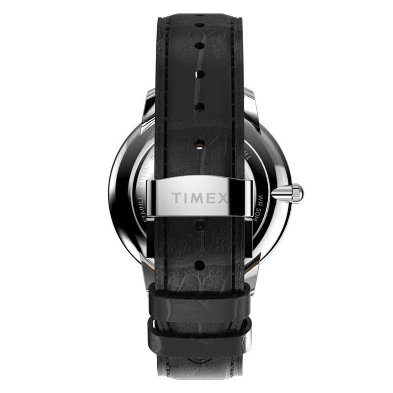 Timex Waterbury Metropolitan Sub Second TW2Y23100 - skórzany pasek z zapięciem motylkowym