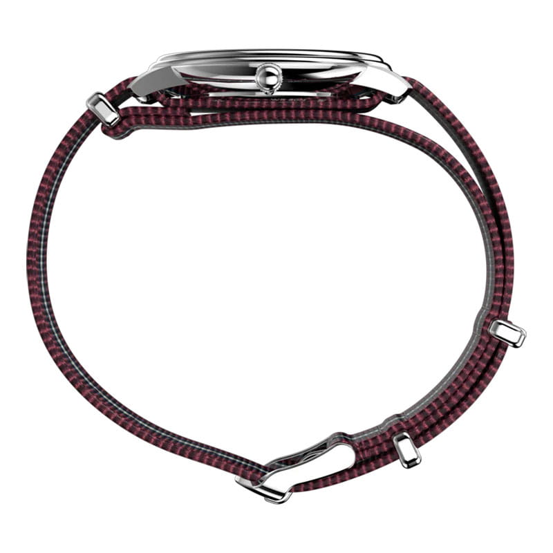 Timex Waterbury Metropolitan Sub Second TW2Y27600 - profil koperty z widoczną koronką