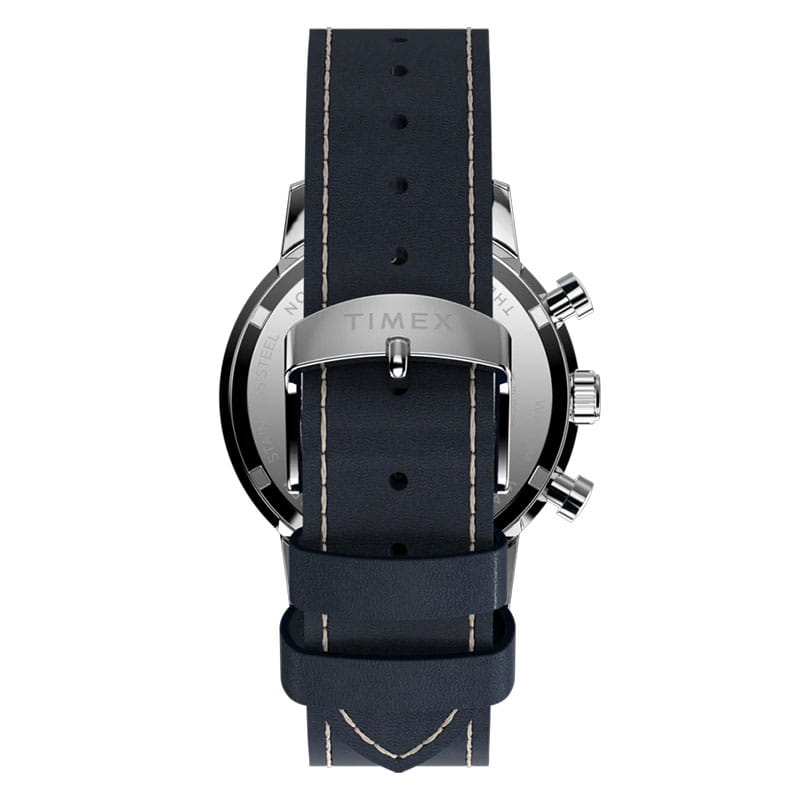 Timex Marlin Chronograph TW2W99000 - skórzany pasek z zapięciem na klamrę